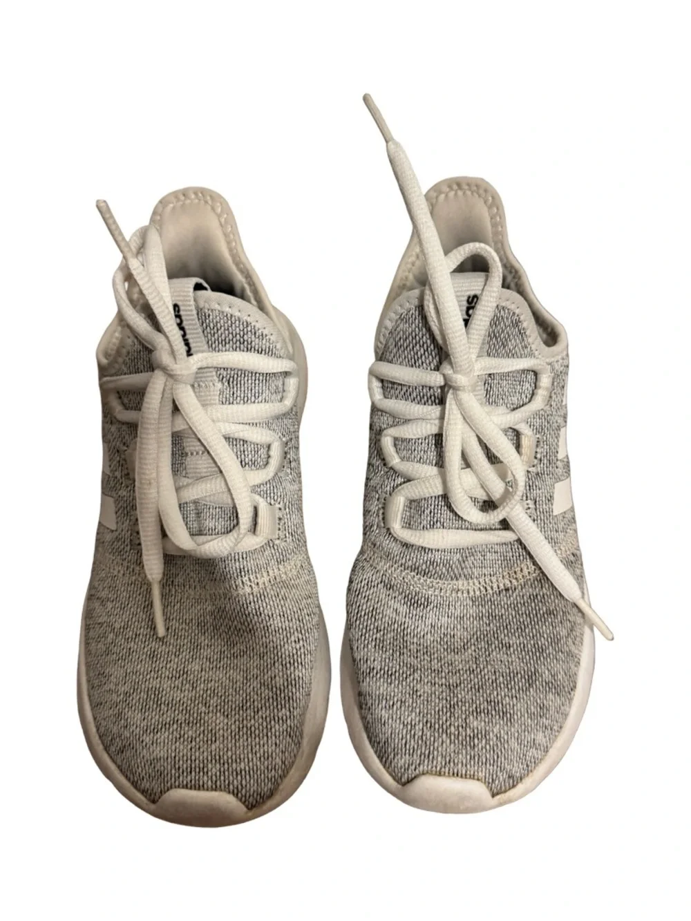 Adidas Cloudfoam Pure 2.0 Gray Athletic Comfort Sneakers Women’s Size 6.5